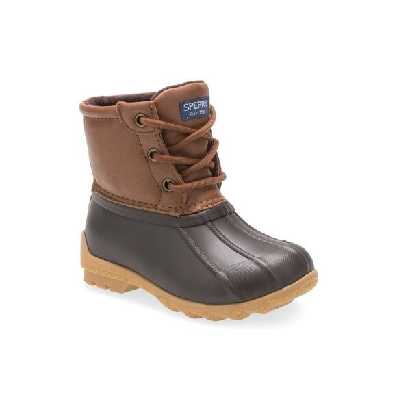 SPERRY Port Boot boys tan/brown 6M NWT in box - Picture 1 of 12